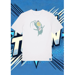 Camiseta Blanca Placton Bob Esponja1 | camiseta anime