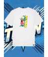 Camiseta Blanca Placton Sheldon Bob Esponja1 | camiseta anime