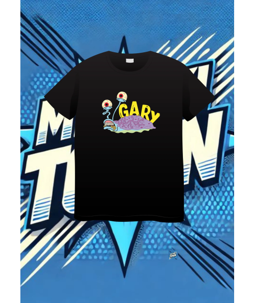 Camiseta Negra Gary Bob Esponja1 | camiseta anime