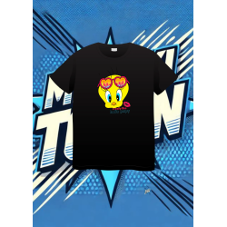 Camiseta Negra Piolin Hello Papi Piolin1 | camiseta anime