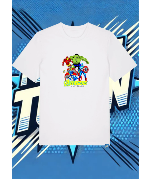 Camiseta Blanca Avengers Ultimate Avengers1 | camiseta anime