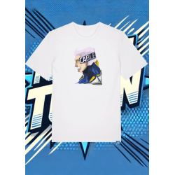 Camiseta Blanca Cable Cable1 | camiseta anime