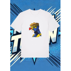 Camiseta Blanca Ciclope Xmen1 | camiseta anime