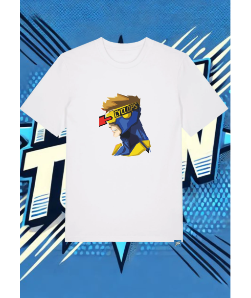 Camiseta Blanca Ciclope Xmen1 | camiseta anime