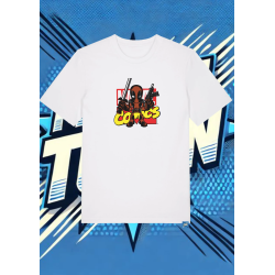 Camiseta Blanca Deadpool Marvel Comic1 | camiseta anime