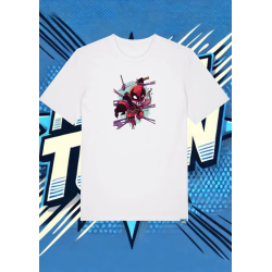 Camiseta Blanca Deadpool Venon Deadpool1 | camiseta anime