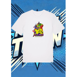 Camiseta Blanca End Game Avengers1 | camiseta anime