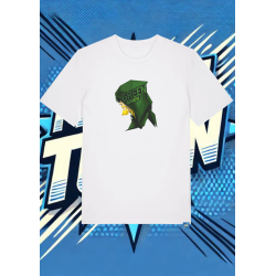 Camiseta Blanca Green Arrow Rostro Green Arrow1 | camiseta anime