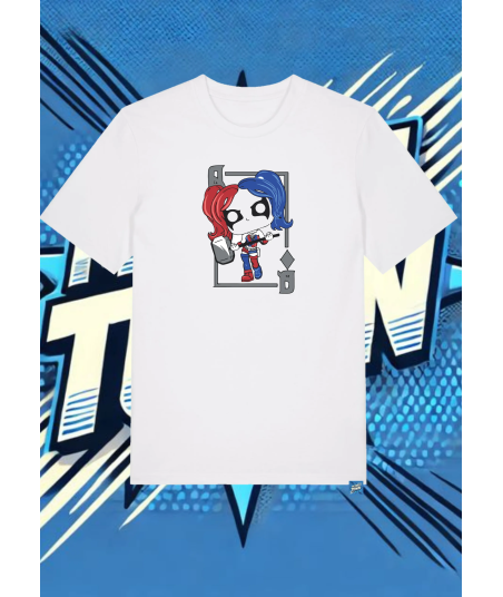 Camiseta Blanca Harley Queen Harley Queen1 | camiseta anime