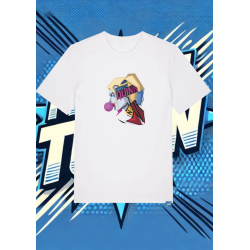 Camiseta Blanca Harley Queen Rostro Harley Queen1 | camiseta anime