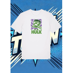 Camiseta Blanca Hulk Marvel Hulk1 | camiseta anime