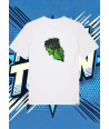 Camiseta Blanca Hulk Rostro Hulk1 | camiseta anime