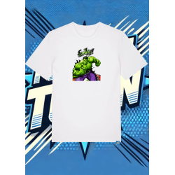 Camiseta Blanca Hulk Smash Hulk1 | camiseta anime