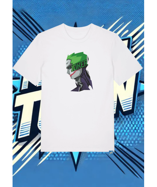 Camiseta Blanca Joker Rostro Joker1 | camiseta anime