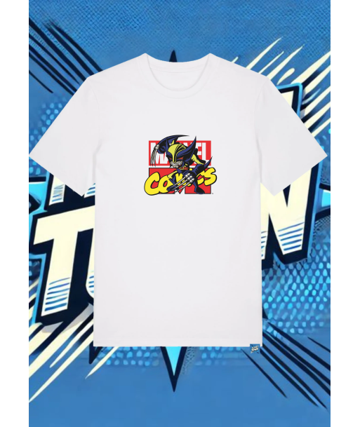 Camiseta Blanca Lobezno Xmen1 | camiseta anime