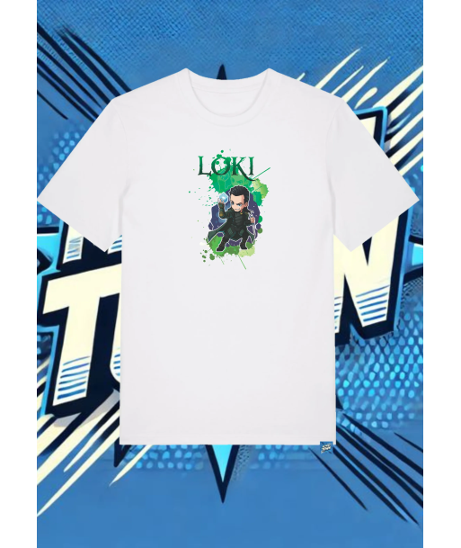 Camiseta Blanca Loki Loki1 | camiseta anime