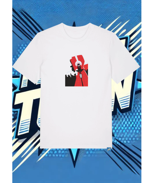 Camiseta Blanca Miles Morales Spiderman1 | camiseta anime