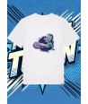 Camiseta Blanca Silver Surfer4fantasticos1 | camiseta anime