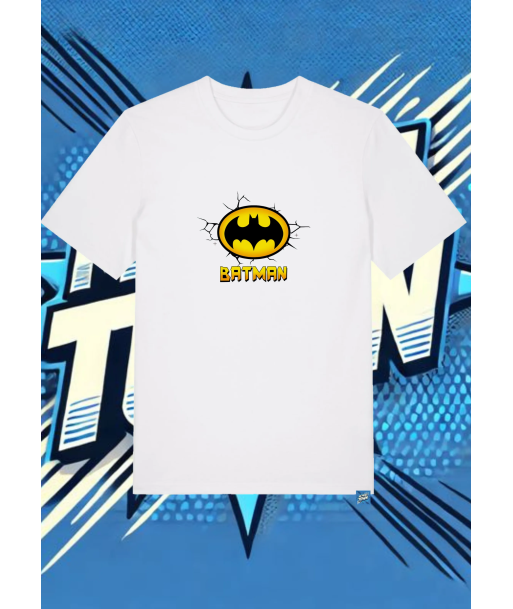 Camiseta Blanca Simbolo Batman Batman1 | camiseta anime