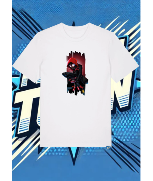 Camiseta Blanca Spider Noir2spiderman1 | camiseta anime