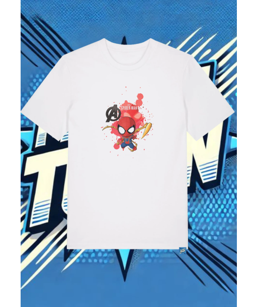Camiseta Blanca Spiderman Avengers Spiderman1 | camiseta anime