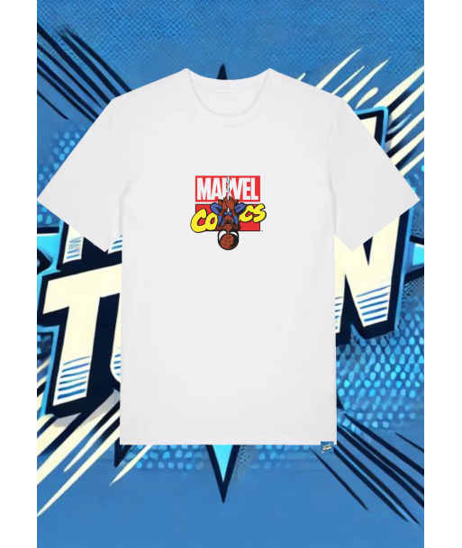 Camiseta Blanca Spiderman Marvel Comics Spiderman1 | camiseta anime