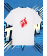 Camiseta Blanca Superman Superman1 | camiseta anime
