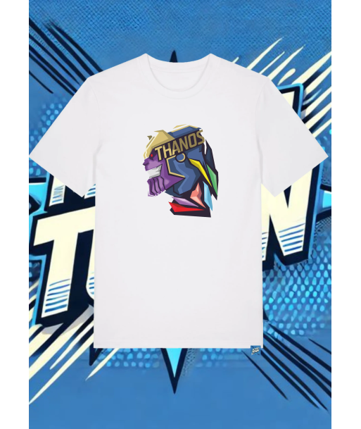 Camiseta Blanca Thanos Rostro Thanos1 | camiseta anime
