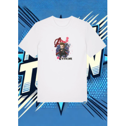 Camiseta Blanca Thor Avengers Thor1 | camiseta anime