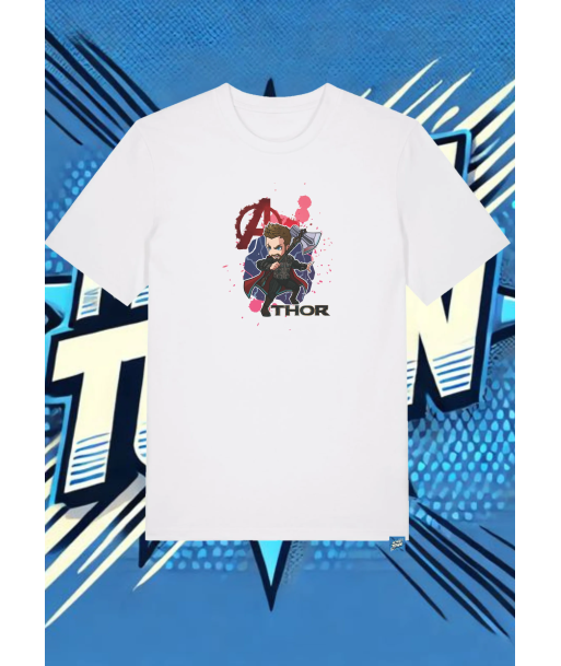 Camiseta Blanca Thor Avengers Thor1 | camiseta anime