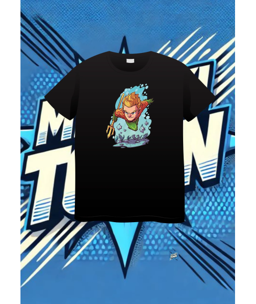 Camiseta Negra Acuaman Acuaman1 | camiseta anime