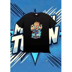 Camiseta Negra Capitana Marvel Capitana Marvel1 | camiseta anime