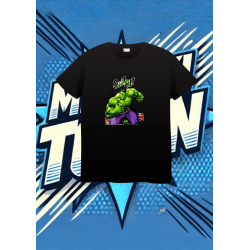 Camiseta Negra Hulk Smash Hulk1 | camiseta anime
