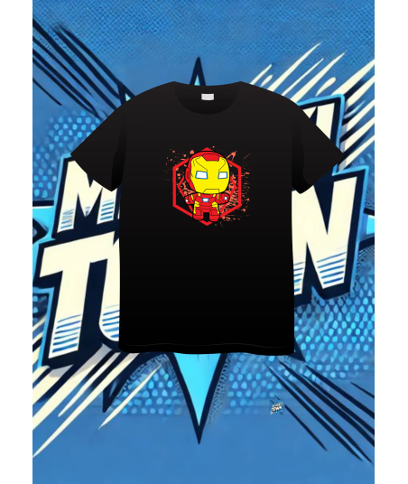 Camiseta Negra Iron Man3iron Man1 | camiseta anime