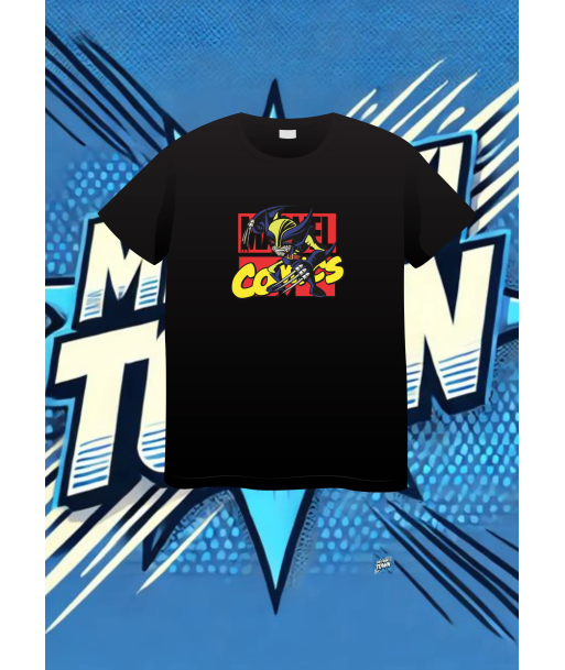 Camiseta Negra Lobezno Xmen1 | camiseta anime