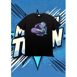 Camiseta Negra Silver Surfer4fantasticos1 | camiseta anime