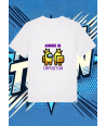 Camiseta Blanca Among Us Amarillo Impostor | camiseta anime