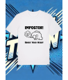 Camiseta Blanca Among Us Impostor | camiseta anime