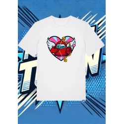 Camiseta Blanca Among Us Rojo Impostor | camiseta anime