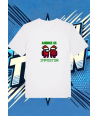 Camiseta Blanca Among Us Rojo Impostor | camiseta anime