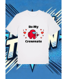 Camiseta Blanca Among Us Rojo Impostor | camiseta anime