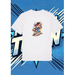 Camiseta Blanca Chung Li Street Figther | camiseta anime